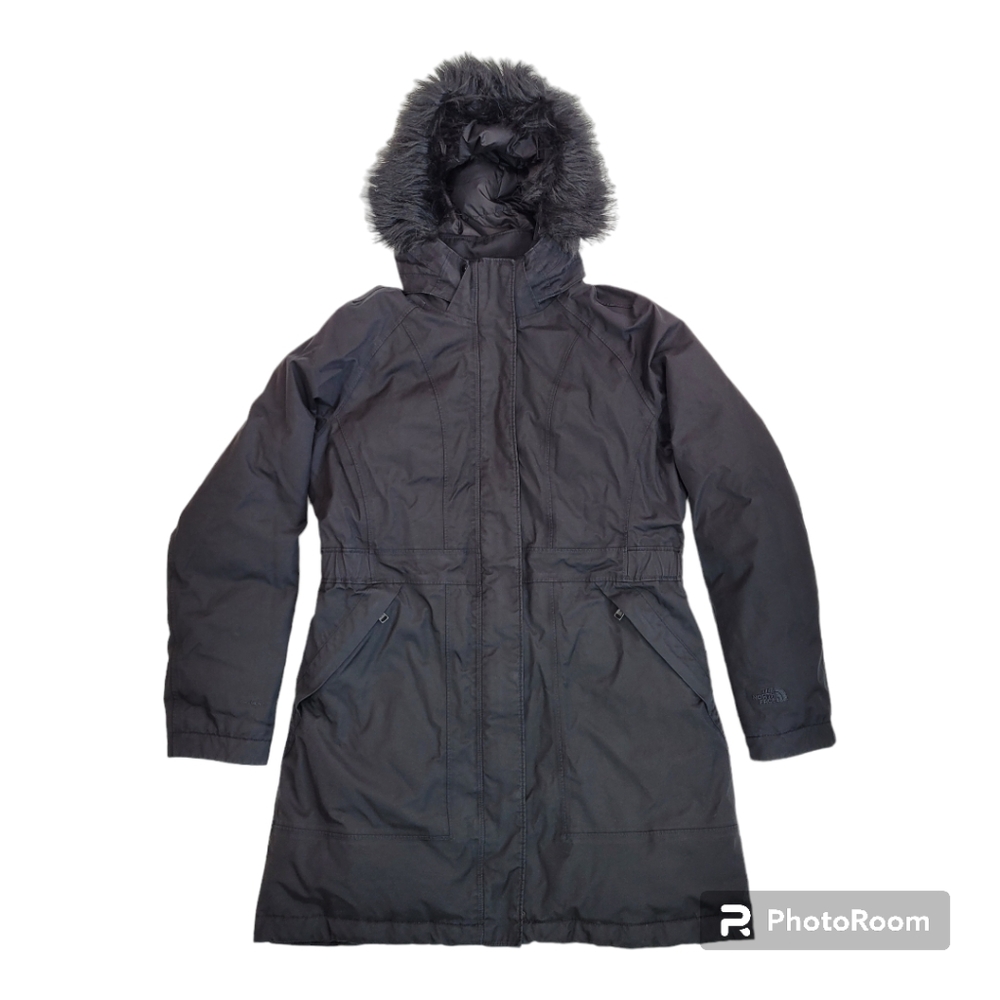 The North Face Womens Arctic Down Parka Size L Black